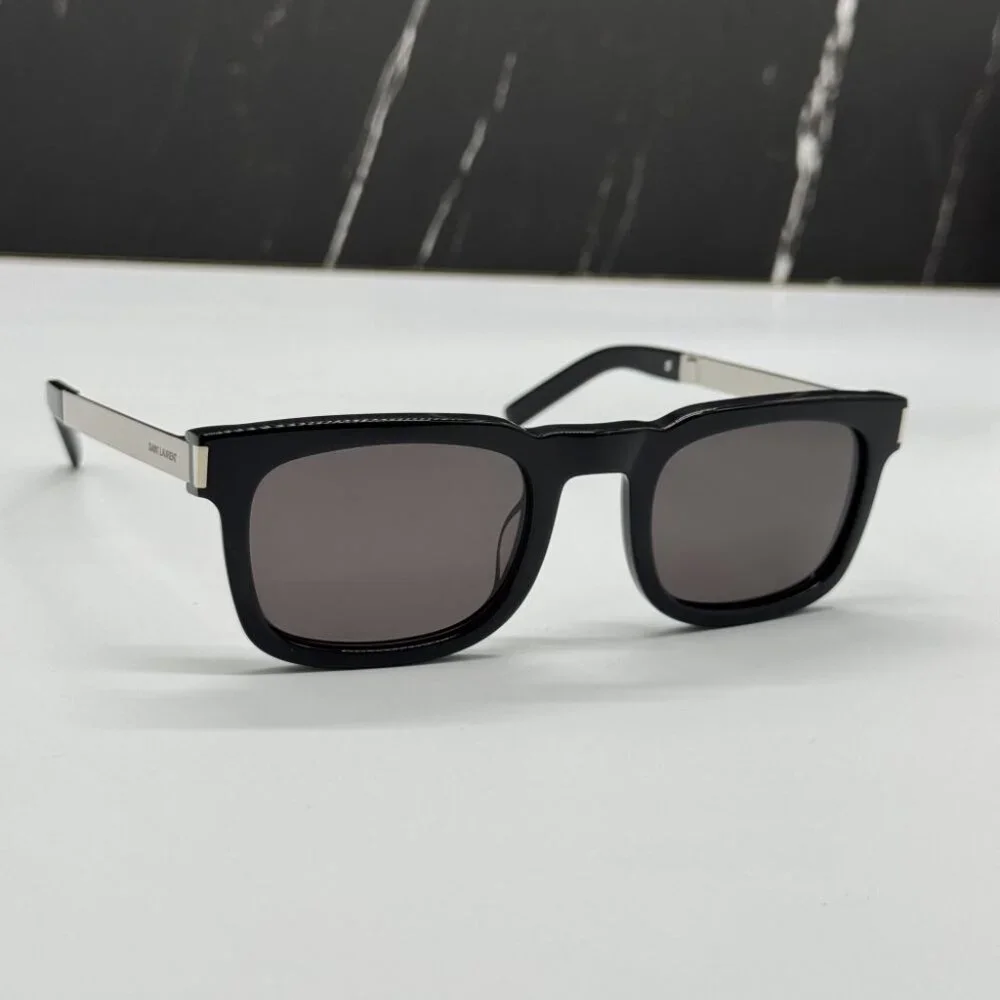 NEW SAINT LAURENT SL581 001 MEN BLACK SUNGLASSES SAINT LAURENT SL 581 001